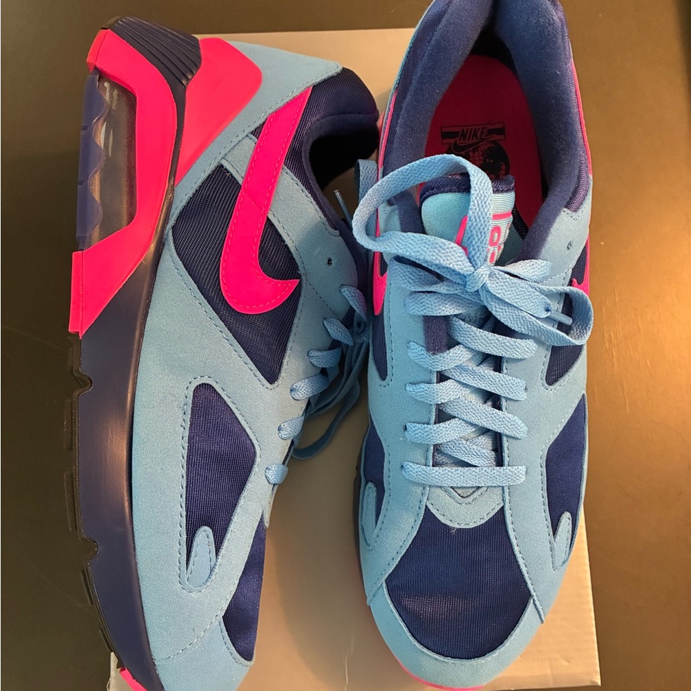 Nike Air Max 180 University Blue/Hyper Pink - Picture 2 of 6